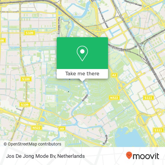 Jos De Jong Mode Bv map