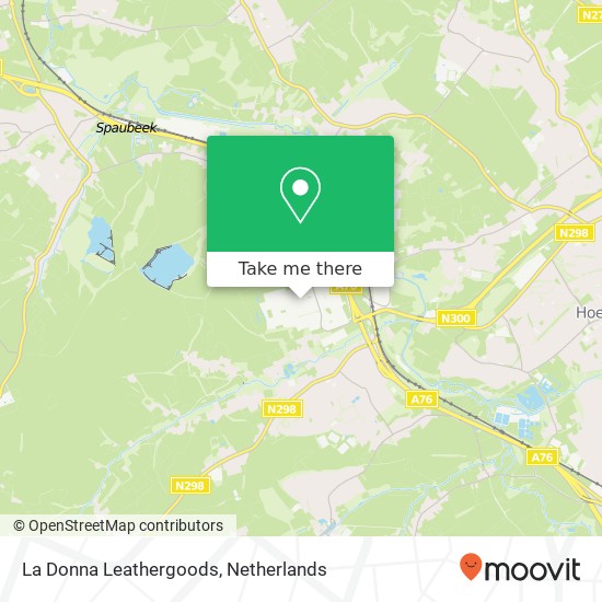 La Donna Leathergoods map