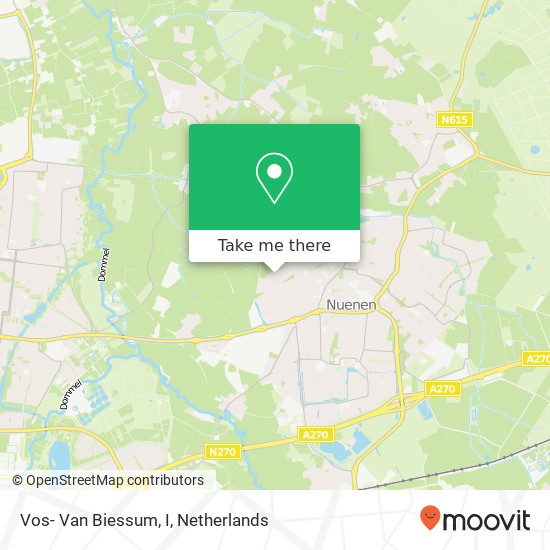 Vos- Van Biessum, I map