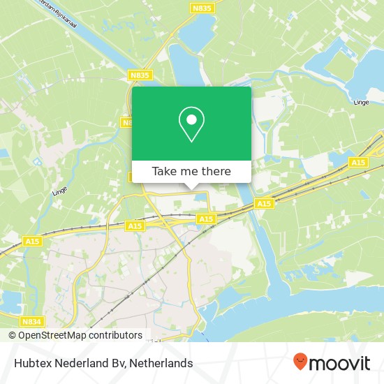 Hubtex Nederland Bv map