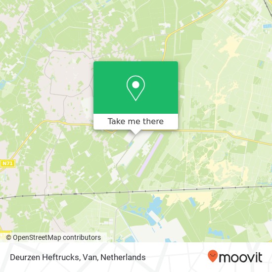 Deurzen Heftrucks, Van map