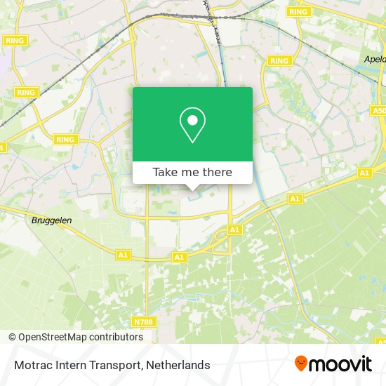 Motrac Intern Transport map