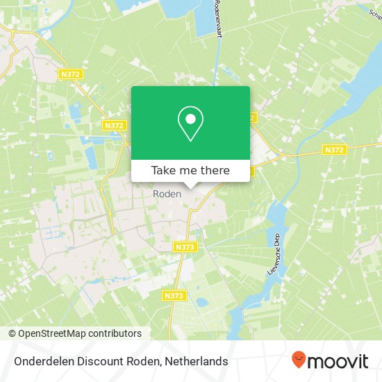 Onderdelen Discount Roden map