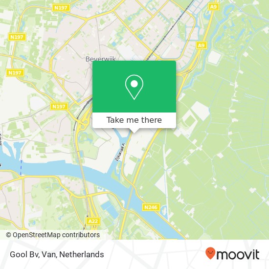 Gool Bv, Van map