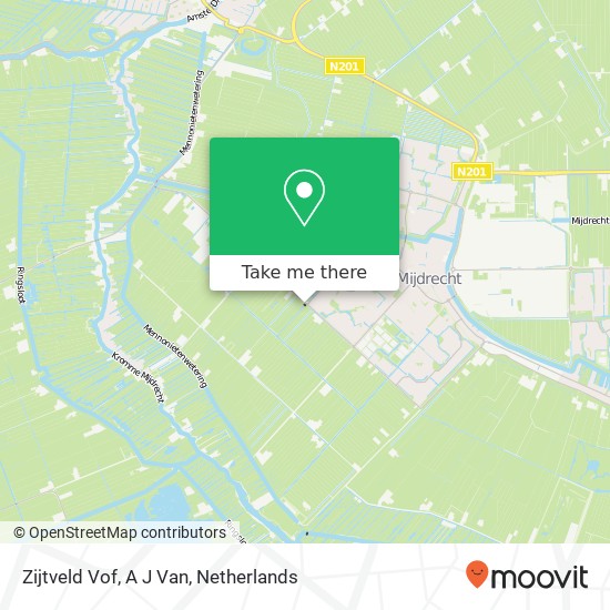 Zijtveld Vof, A J Van map