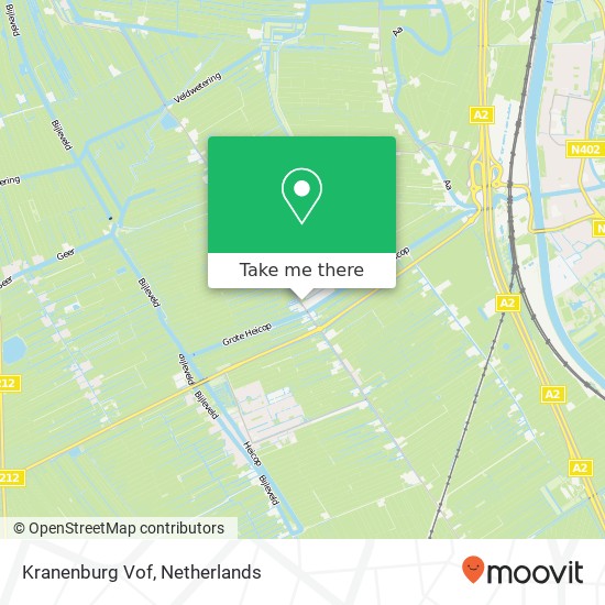 Kranenburg Vof Karte
