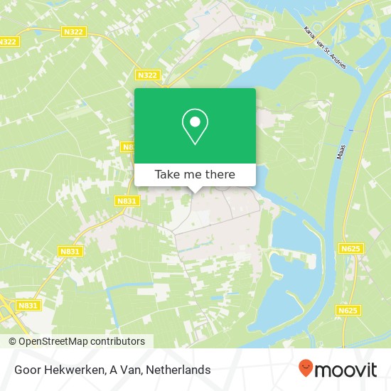 Goor Hekwerken, A Van map