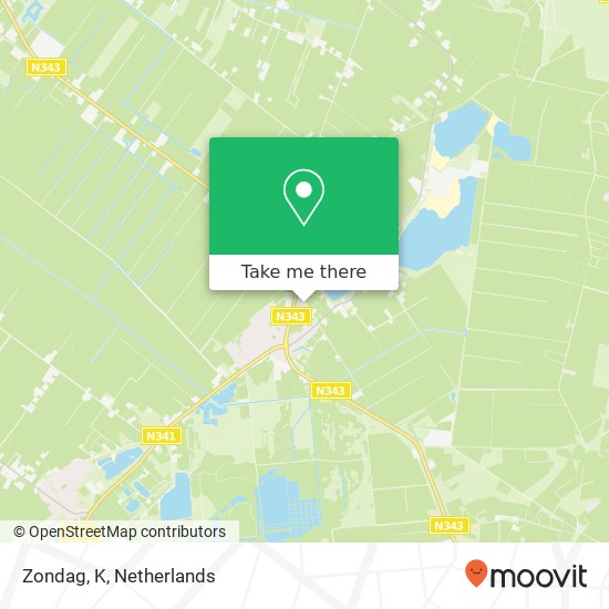 Zondag, K map