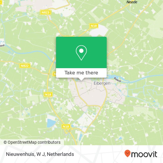 Nieuwenhuis, W J map