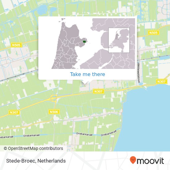Stede-Broec map