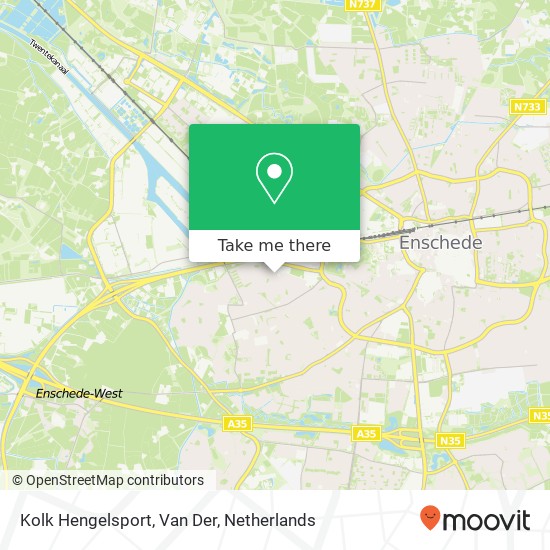 Kolk Hengelsport, Van Der map