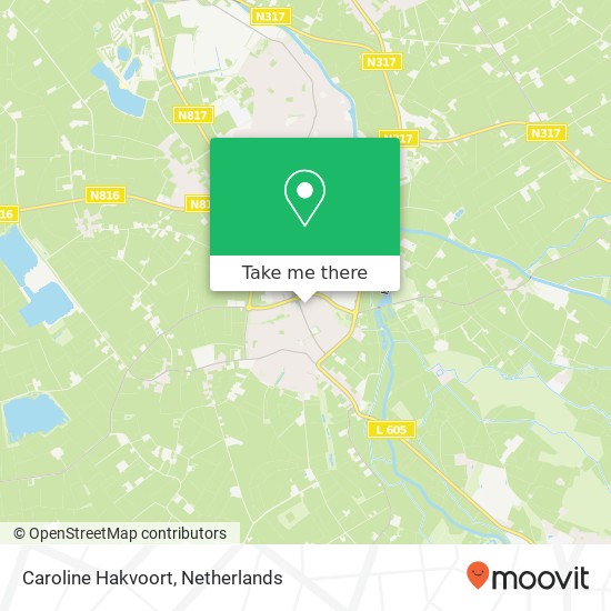 Caroline Hakvoort map