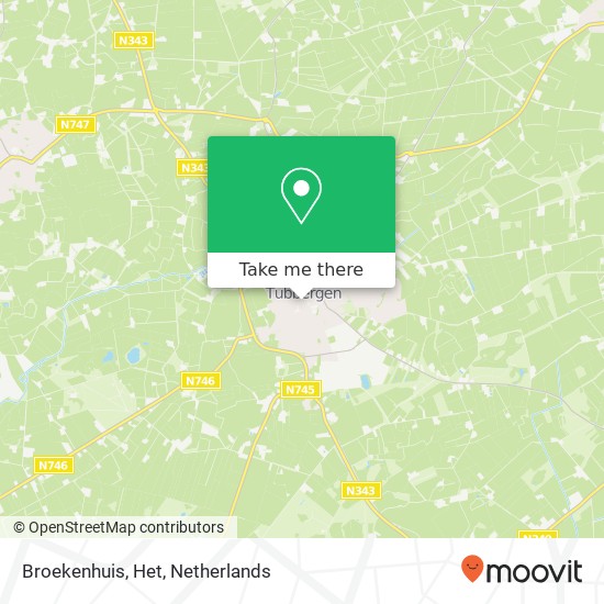 Broekenhuis, Het map