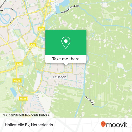 Hollestelle Bv map