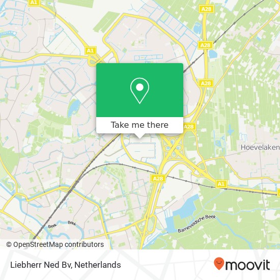 Liebherr Ned Bv map