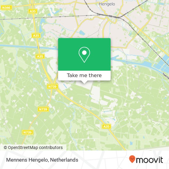 Mennens Hengelo Karte