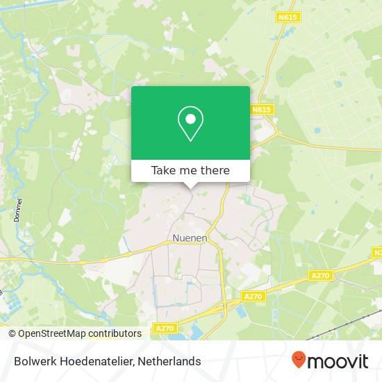 Bolwerk Hoedenatelier map