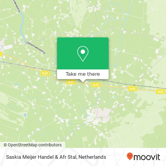 Saskia Meijer Handel & Afr Stal map