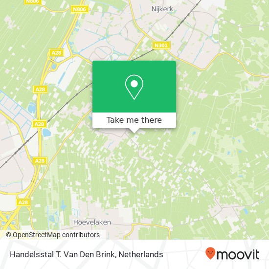 Handelsstal T. Van Den Brink map