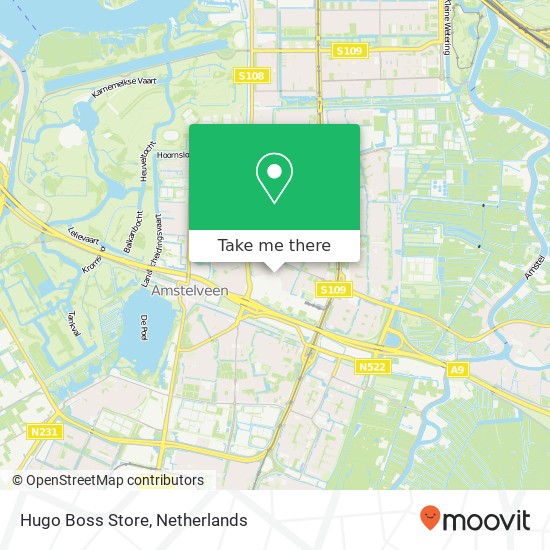 Hugo Boss Store map