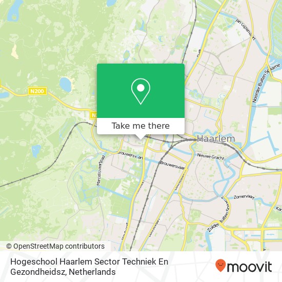 Hogeschool Haarlem Sector Techniek En Gezondheidsz Karte