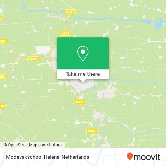 Modevakschool Helena map