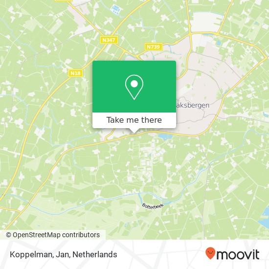 Koppelman, Jan map