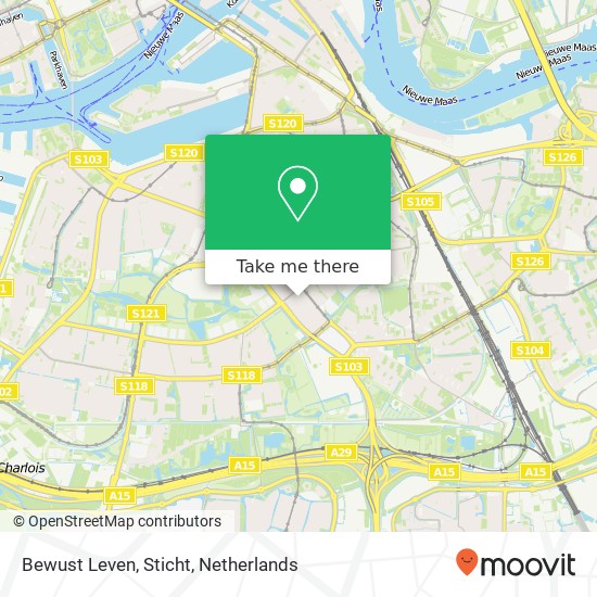 Bewust Leven, Sticht map