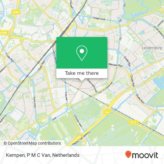 Kempen, P M C Van map