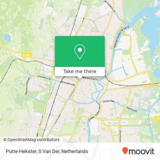 Putte-Hekster, S Van Der map