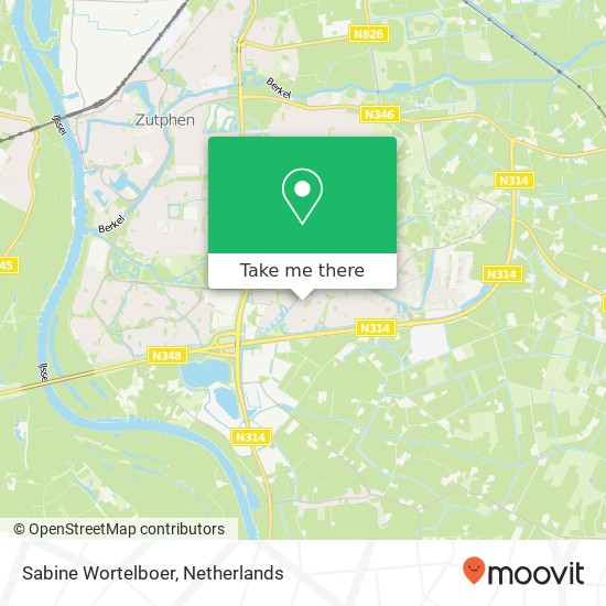 Sabine Wortelboer map