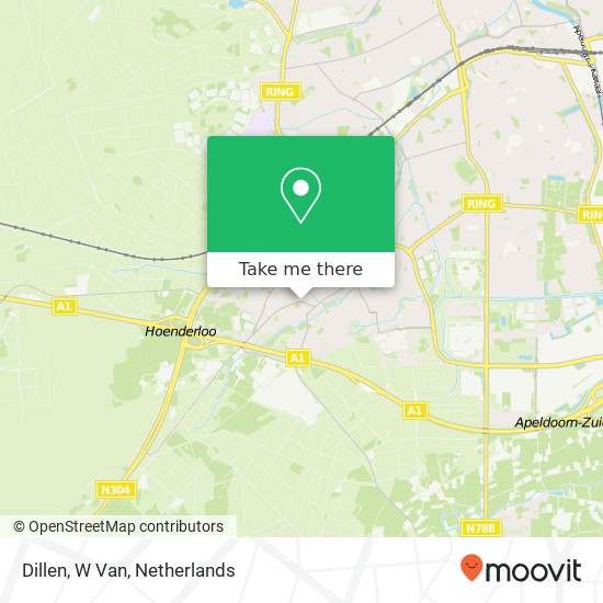 Dillen, W Van map