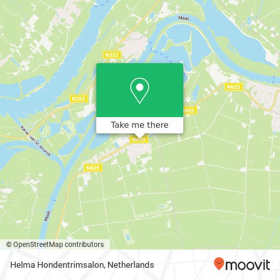 Helma Hondentrimsalon map