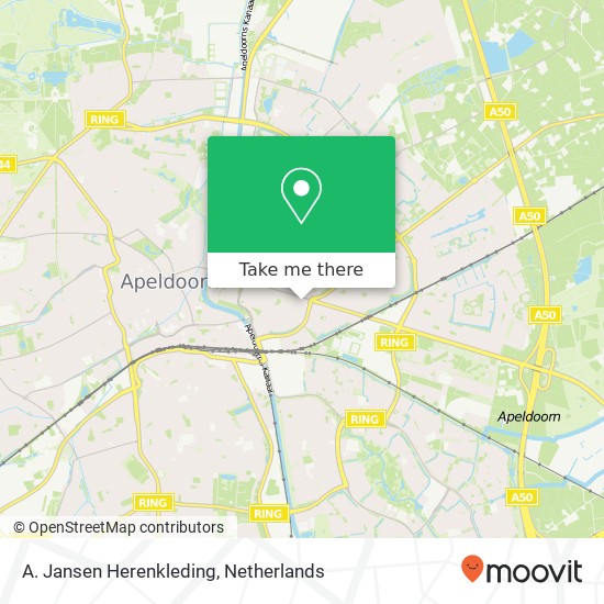 A. Jansen Herenkleding map