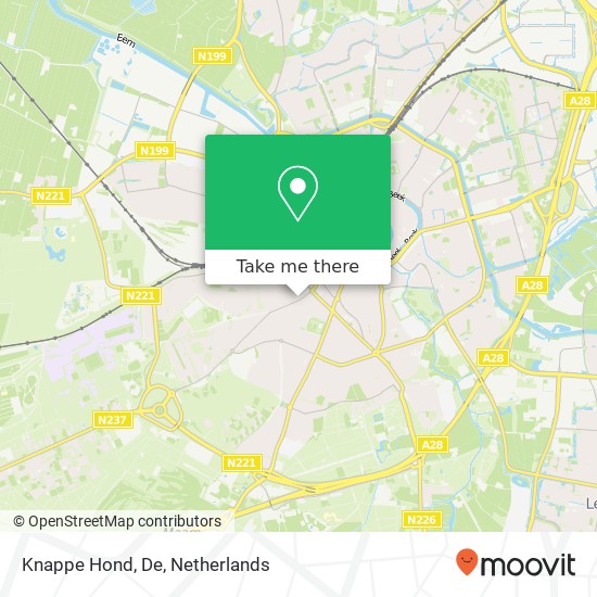 Knappe Hond, De map