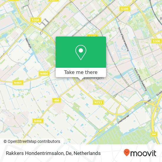 Rakkers Hondentrimsalon, De map