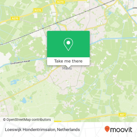 Loeswijk Hondentrimsalon Karte