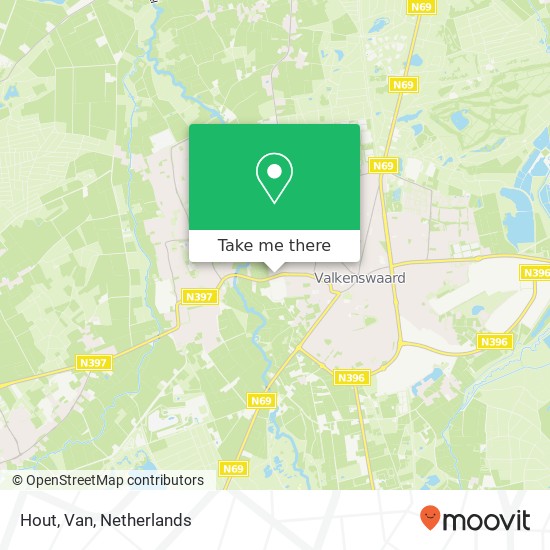 Hout, Van map