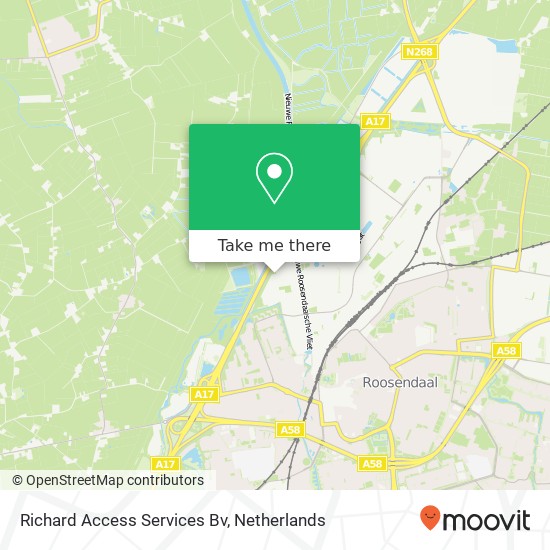 Richard Access Services Bv map