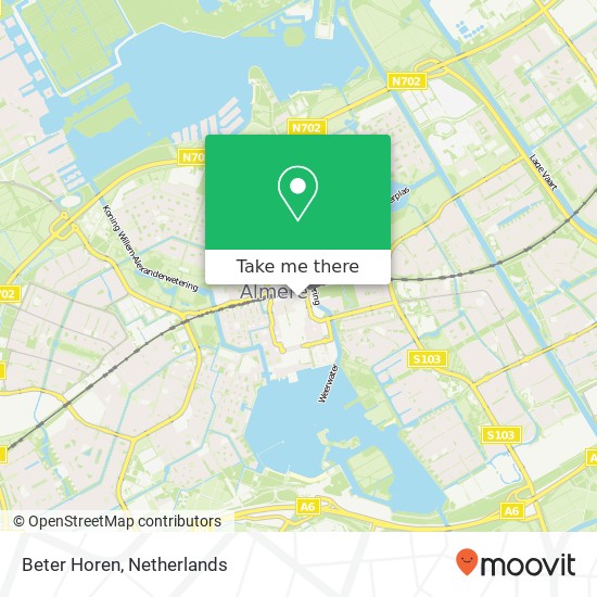 Beter Horen map