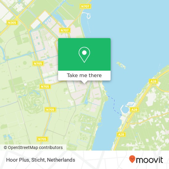 Hoor Plus, Sticht map