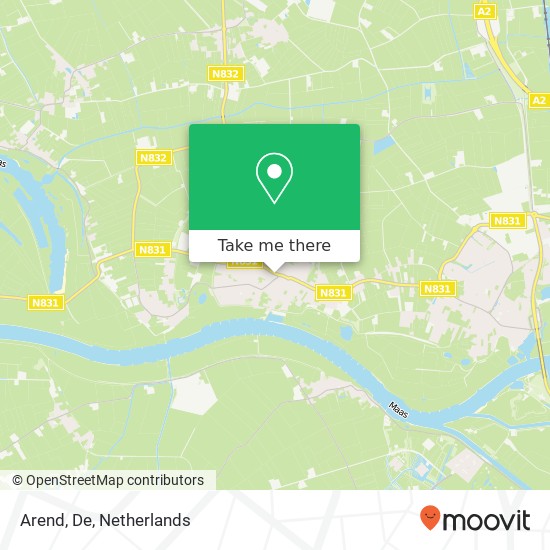 Arend, De map