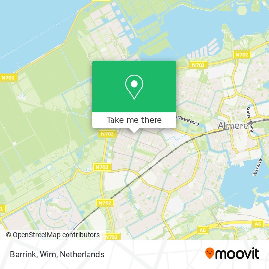 Barrink, Wim map