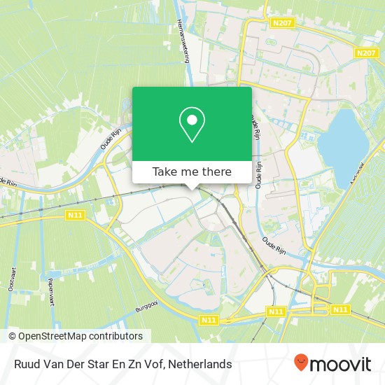 Ruud Van Der Star En Zn Vof map