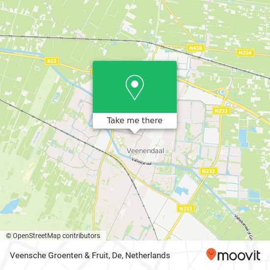 Veensche Groenten & Fruit, De map