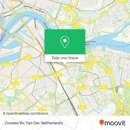 Zouwen Bv, Van Der map