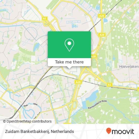 Zuidam Banketbakkerij map