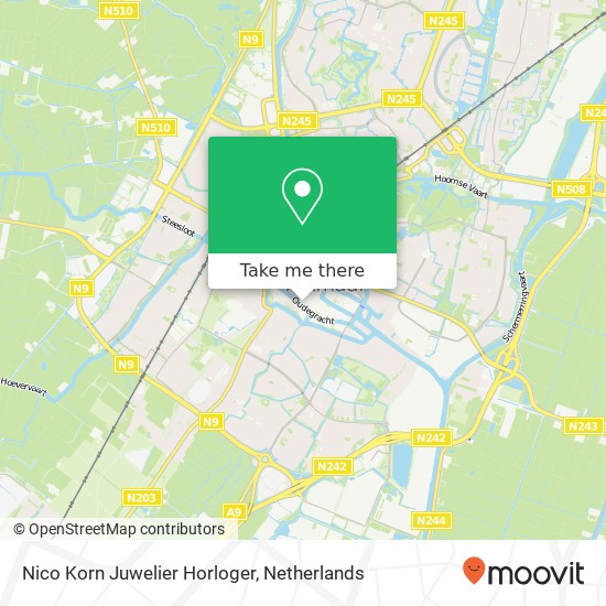Nico Korn Juwelier Horloger map