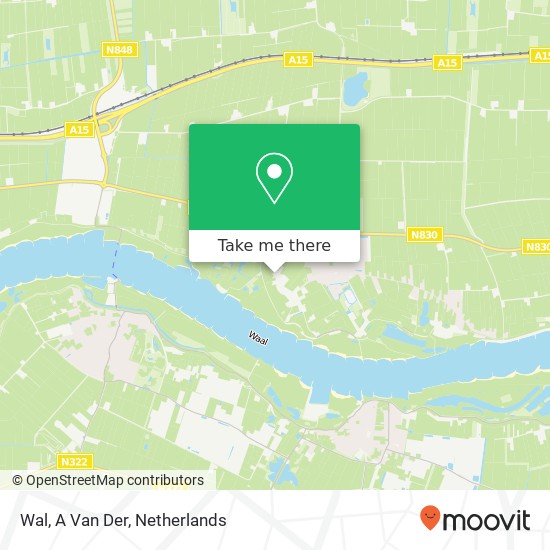 Wal, A Van Der map