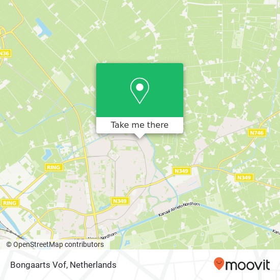 Bongaarts Vof map